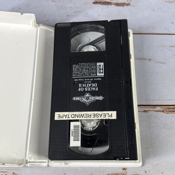 Faces of Death 2 VHS 1990 - Picture 3 of 4